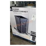 ORG Sliding Under Cabinet Trash Can