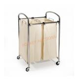 Seville Classics 2-Bag Laundry Sorter