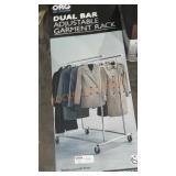 ORG Dual Bar Adjustable Garment Rack