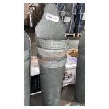 3ct. 21" Decorative Metal Vase