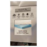 Twin Size Cooling Mattress Topper