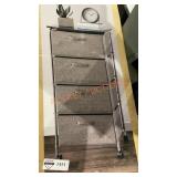 4Drawer Storage Cart