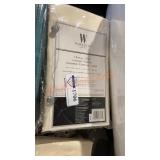 3ct. Stall Size Shower Curtain