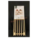 Salt 3- Tier Wood Shoe Rack