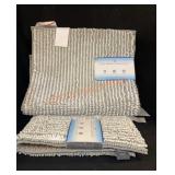 Pair Deluxe Memory Foam Bath Mat