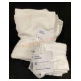Pair Bath Towels & 8 Washcloth Set