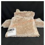 Pair Chenille Bath Rug