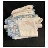 Pair Bath Towels,3hand & 2 Tip Towels
