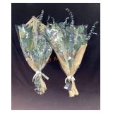 2 Dried Mix Floral Arrangements