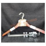 Set Of 4 Suit Hangers Wood