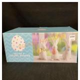Set Of 3 Ceramic Bunnies