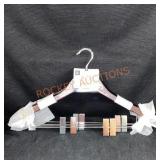 Set Of Four Suit Hangers Wood