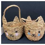 2ct. Bunny Baskets