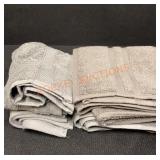 3ct. Bathroom Washcloths&2ct. Hand Towel