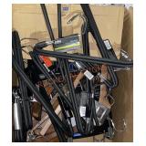 Misc Box Of Hangers Lot