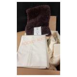 Misc Linens Box Lot