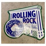 Rolling Rock Sign