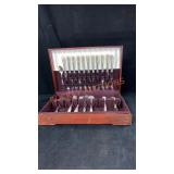 Silver Plate With Chest