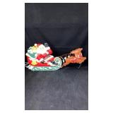 Santa & Reindeer Empire Blow Mold