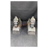 Pair Of French Cast Iron And Irons