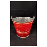 Budweiser Galvanized Bucket 5 1/2"