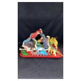 Tray Lot Of Dinosaurs