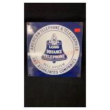 Long Distance Telephone Sign, Heavy