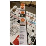 White Retractable Safety Gate