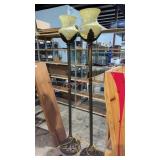 69.5"H Antique Lamp Set of 2