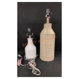 Pair Table Lamps Largest 20"