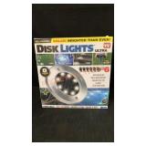Disk Lights 6 Leds Solar