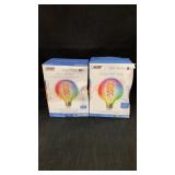 2 Smart WiFi Bulb LED 60 W