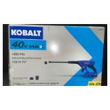 Kobalt 40v Cordless Handheld Power Cleaner Kit