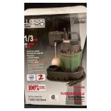 Zoeller H2O Pro Submersible Sump Pump 170LPM