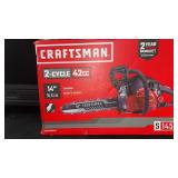 Craftsman 2-Cycle 42cc 14" Chainsaw