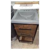 Allen+Roth 18" Undermount Single Sink Bathroom