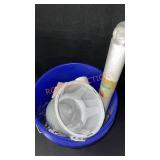 Misc Bucket Lot: Peel & Stick, Indoor Vent Kit,