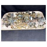 Tray Lot Plastic Military Figures Hong Kong
