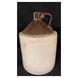 11" Stoneware Crock Brown/tan