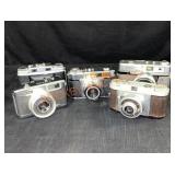 5 Cameras-spartus,ansco,haway & More