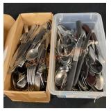 2 Containers Flatware