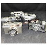 Lot Of 5 Cameras-canon,argus,emi K & More