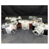 Lot Of 5 Cameras-pony,kodak & More