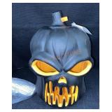 Light Up Halloween Face Pumpkin