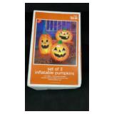 Set Of 3 Inflatable Pumpkins