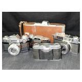 Lot Of 5 Cameras-konica,polaroid & More