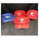 4 Baseball Type Caps