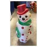 Approx 45" Blo Mold Snowman