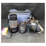 Canon T50 Camera/bag & Accessories