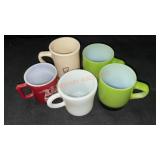 5ct Misc Vintage Mugs